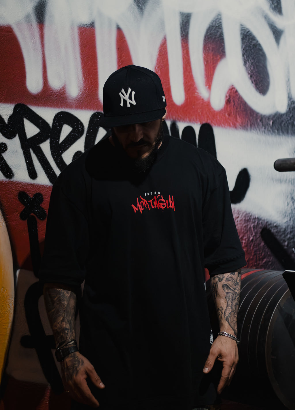 Camiseta Mortágua Squad Preto