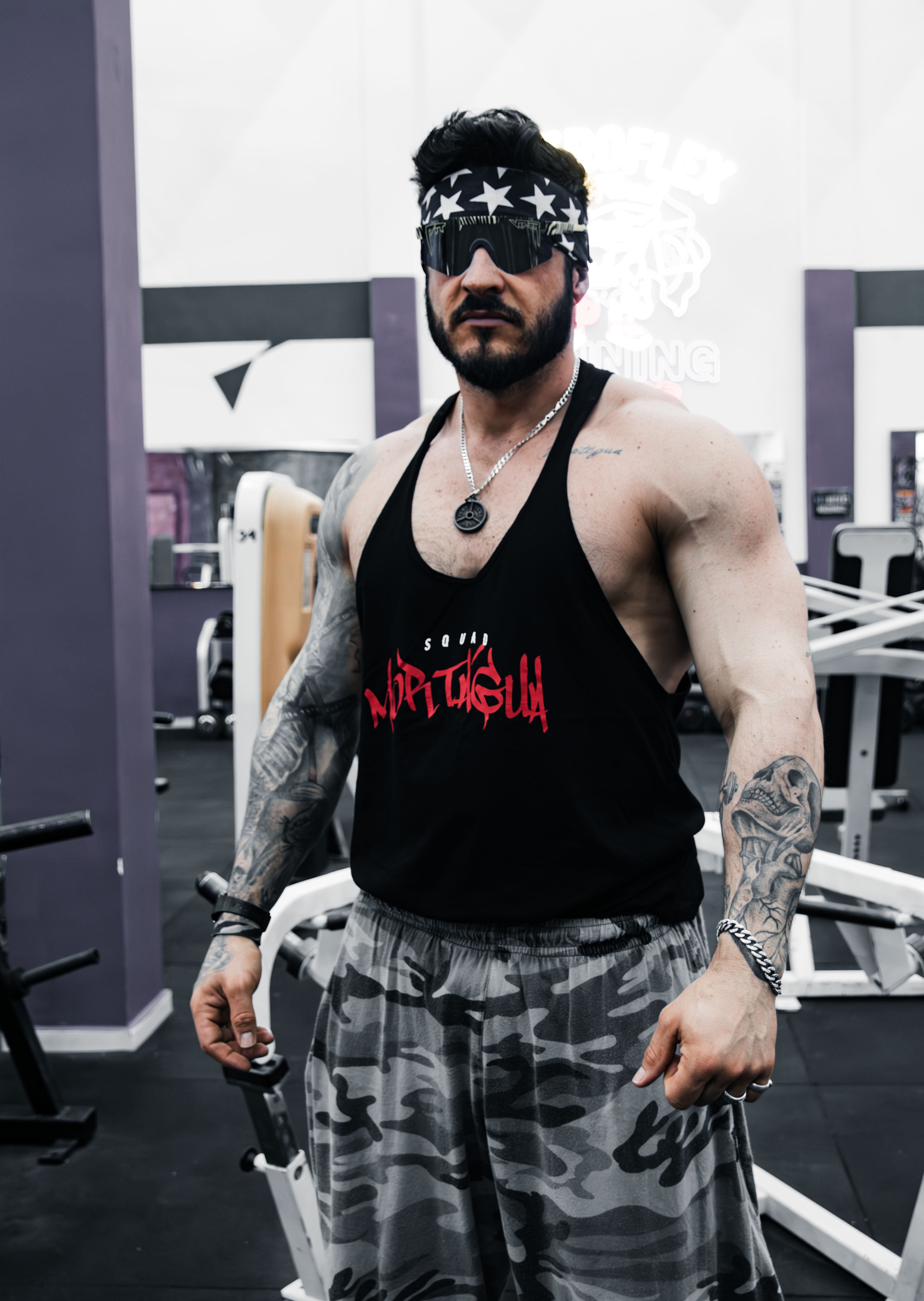 Camiseta Mortágua Squad Regata Preta